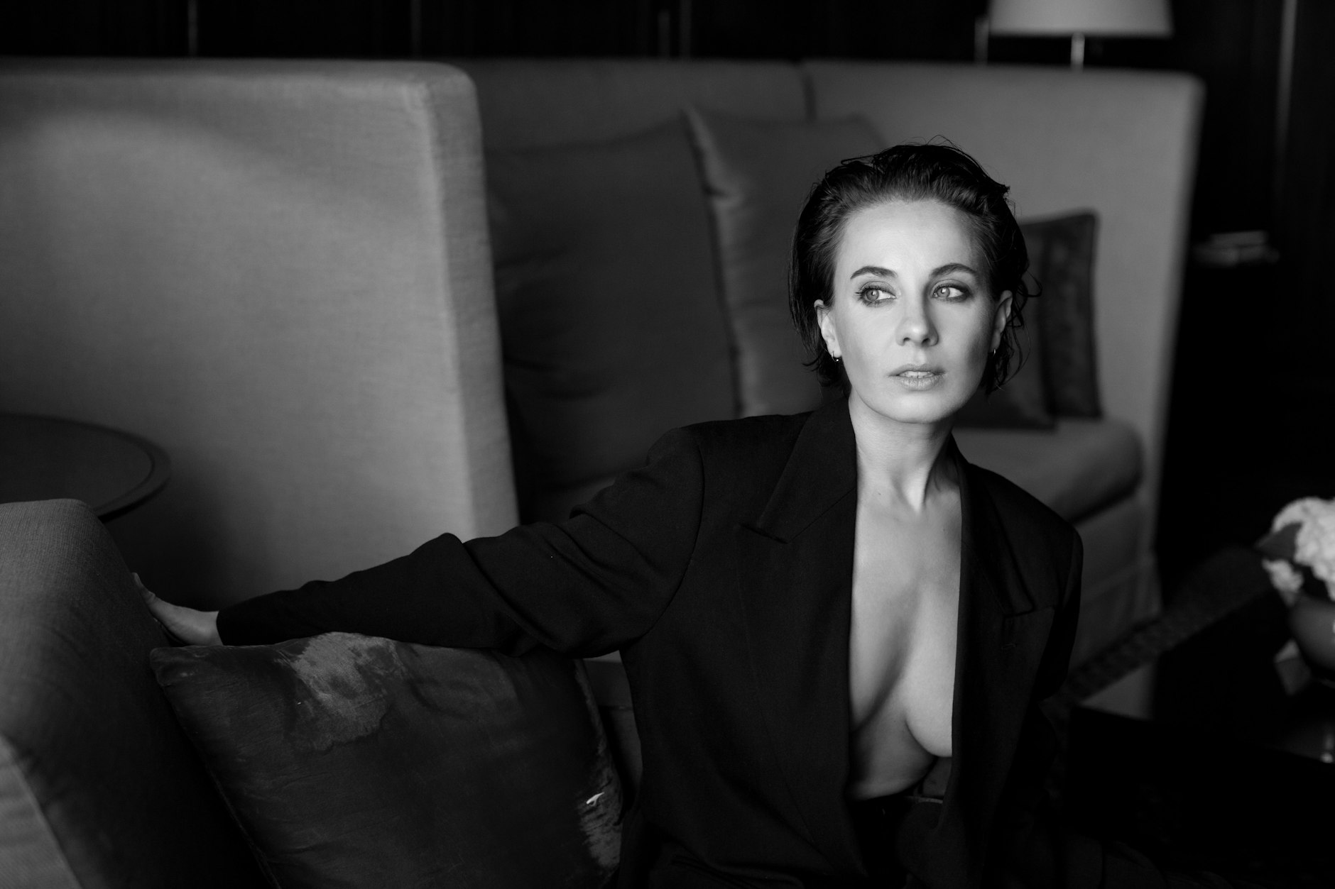 Hanna Lakomy, fotografiert im Hotel de Rome. Verlieben sollte man sich nicht in sie.