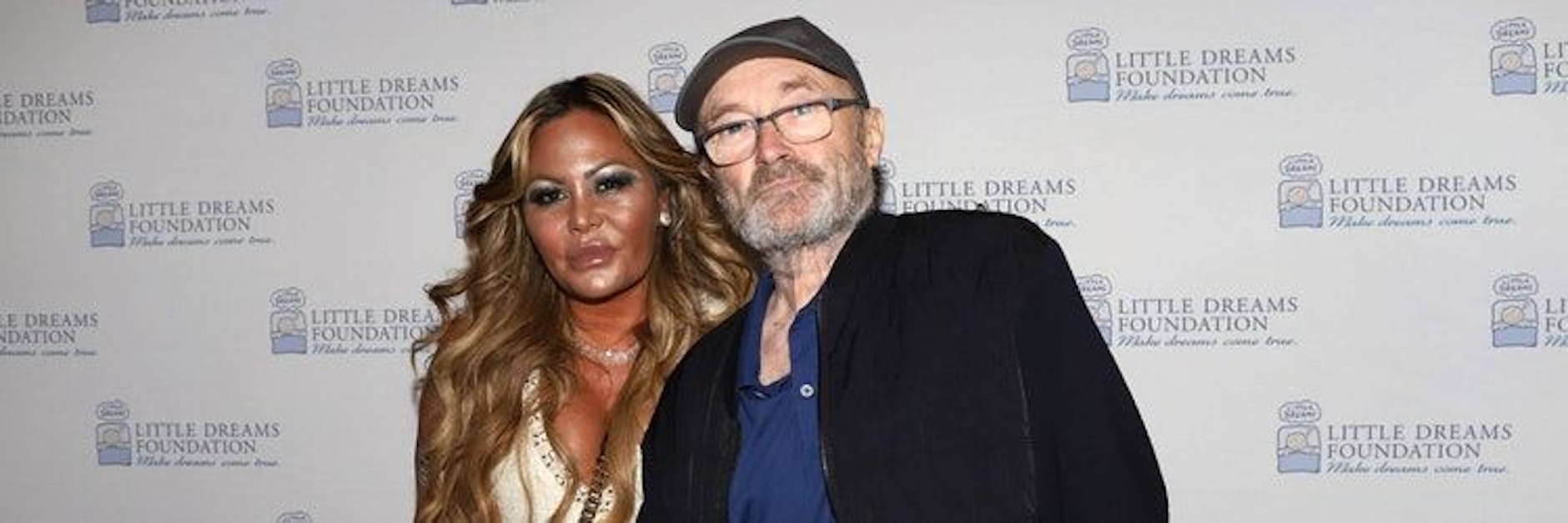 Führten eine turbulente Beziehung: Orianne Cevey und Phil Collins bei einem Event im Oktober 2018.