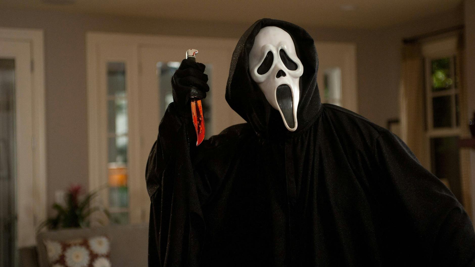 Der Film Scream ist ein echter Klassiker. Auch er hat zahlreiche Schreckmomente.