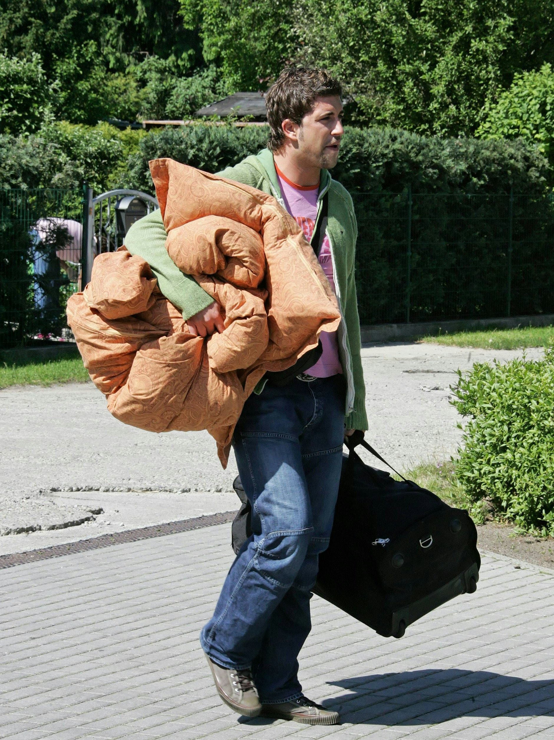 Skandal-Schiedsrichter Robert Hoyzer tritt am 18.5.2007 gegen 11 Uhr seine Haftstrafe in der JVA Hakenfelde an.