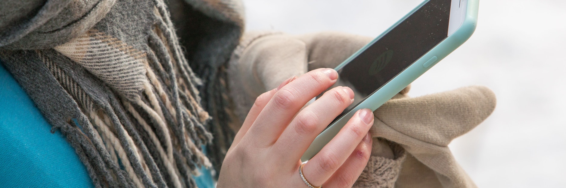 Frieren mag das Handy nicht.&nbsp;