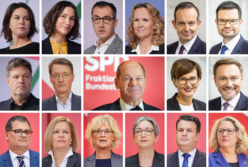 Ampel: Wer welchen Posten in der Regierung Scholz übernimmt
