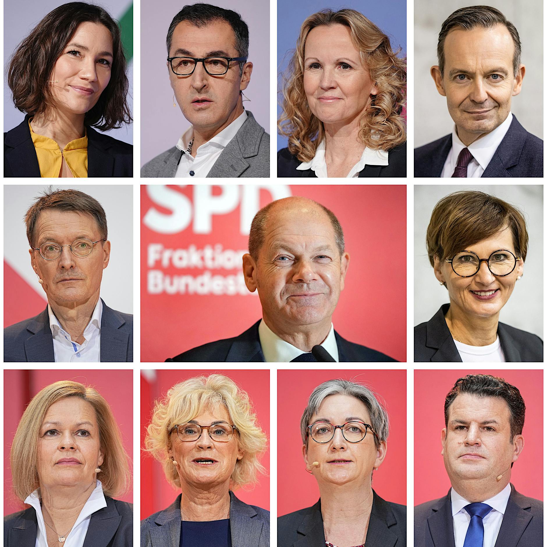 Ampel: Wer welchen Posten in der Regierung Scholz übernimmt