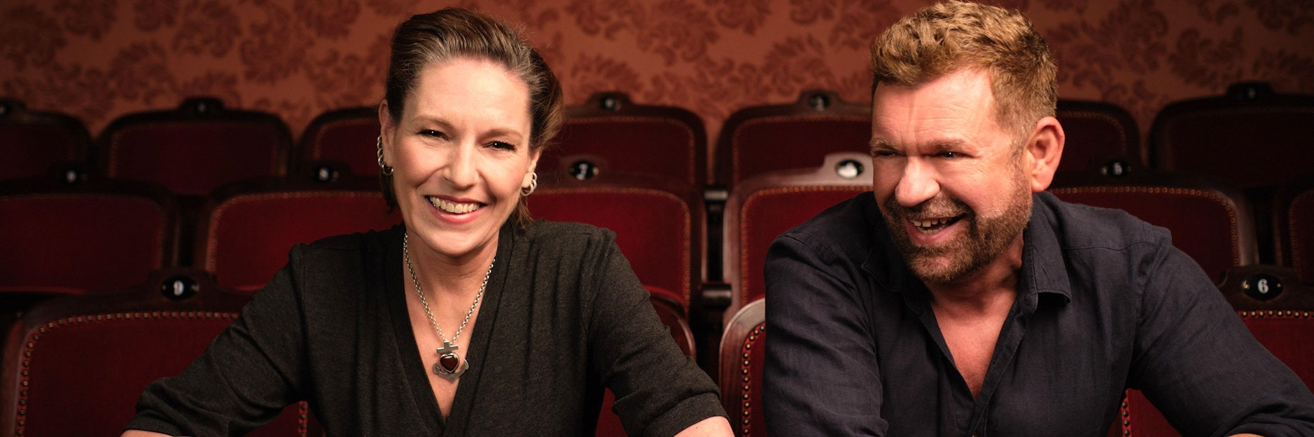 Das Rosentolz-Duo AnNa R. und Peter Plate in der Dokumentation.