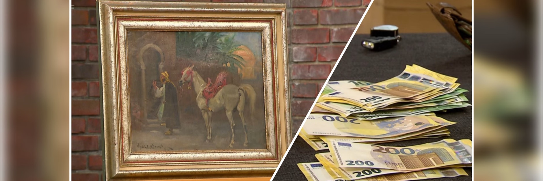 Eine Riesen-Summe Geld bekommt ein Berliner Ehepaar bei&nbsp;„Bares für Rares“ für das Gemälde.