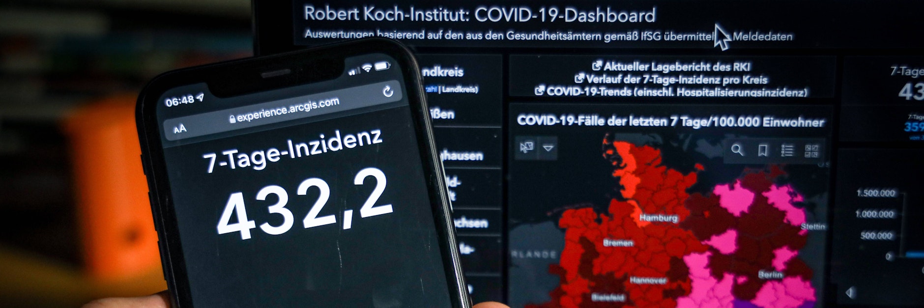 Die Corona-Zahlen bleiben besorgniserregend. 