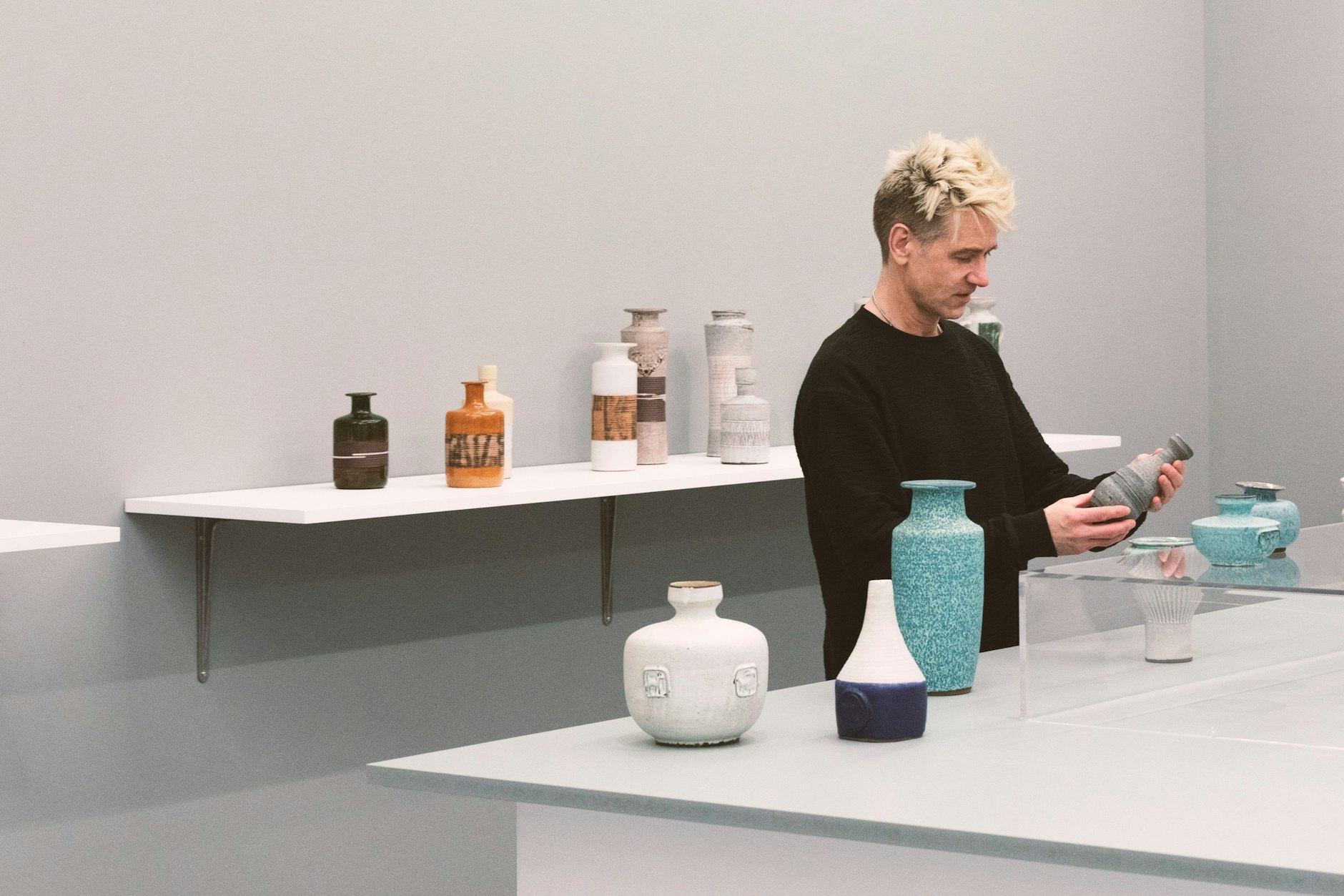 Für die Schau hat Jan Linkersdorff Stücke aus seiner Sammlung bereitgestellt.