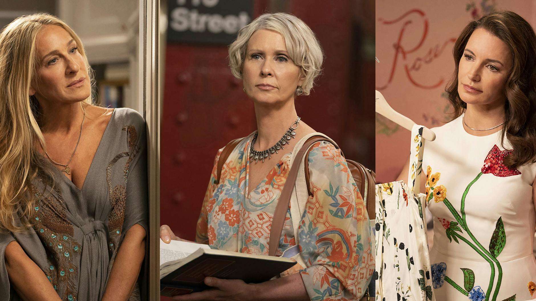 Sarah Jessica Parker, Cynthia Nixon und Kristin Davis (v. l.) haben sich via Instagram zu den Vorwürfen gegen ihren Co-Star geäußert.