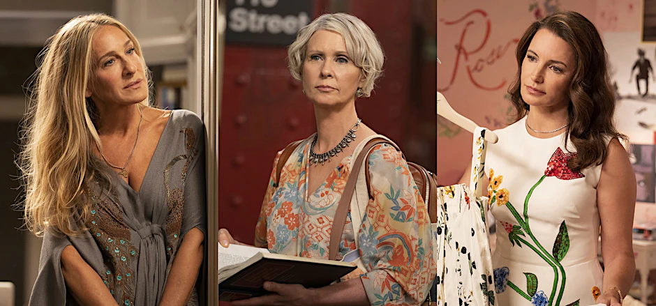Sarah Jessica Parker, Cynthia Nixon und Kristin Davis (v. l.) haben sich via Instagram zu den Vorwürfen gegen ihren Co-Star geäußert.