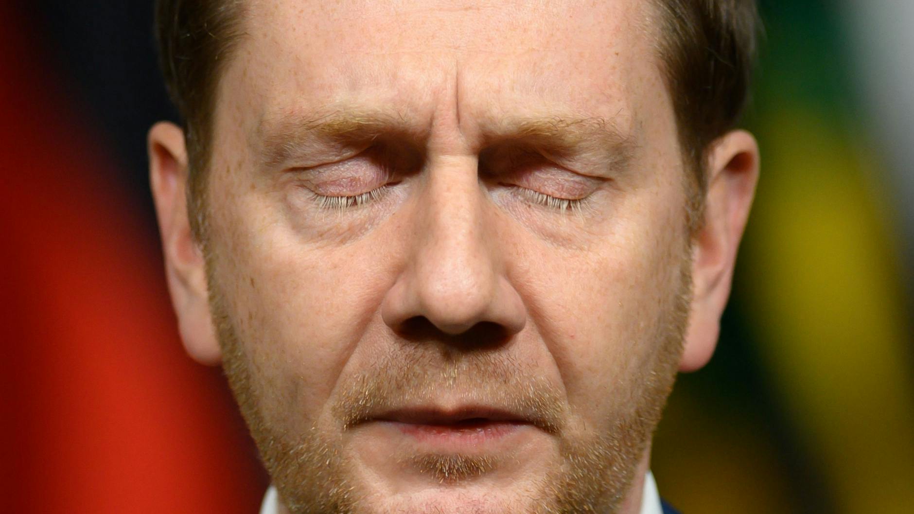 Sachsens Ministerpräsident Michael Kretschmer ist im Visier von radikalen Impfgegnern, die angeblich auch über Waffen verfügen.