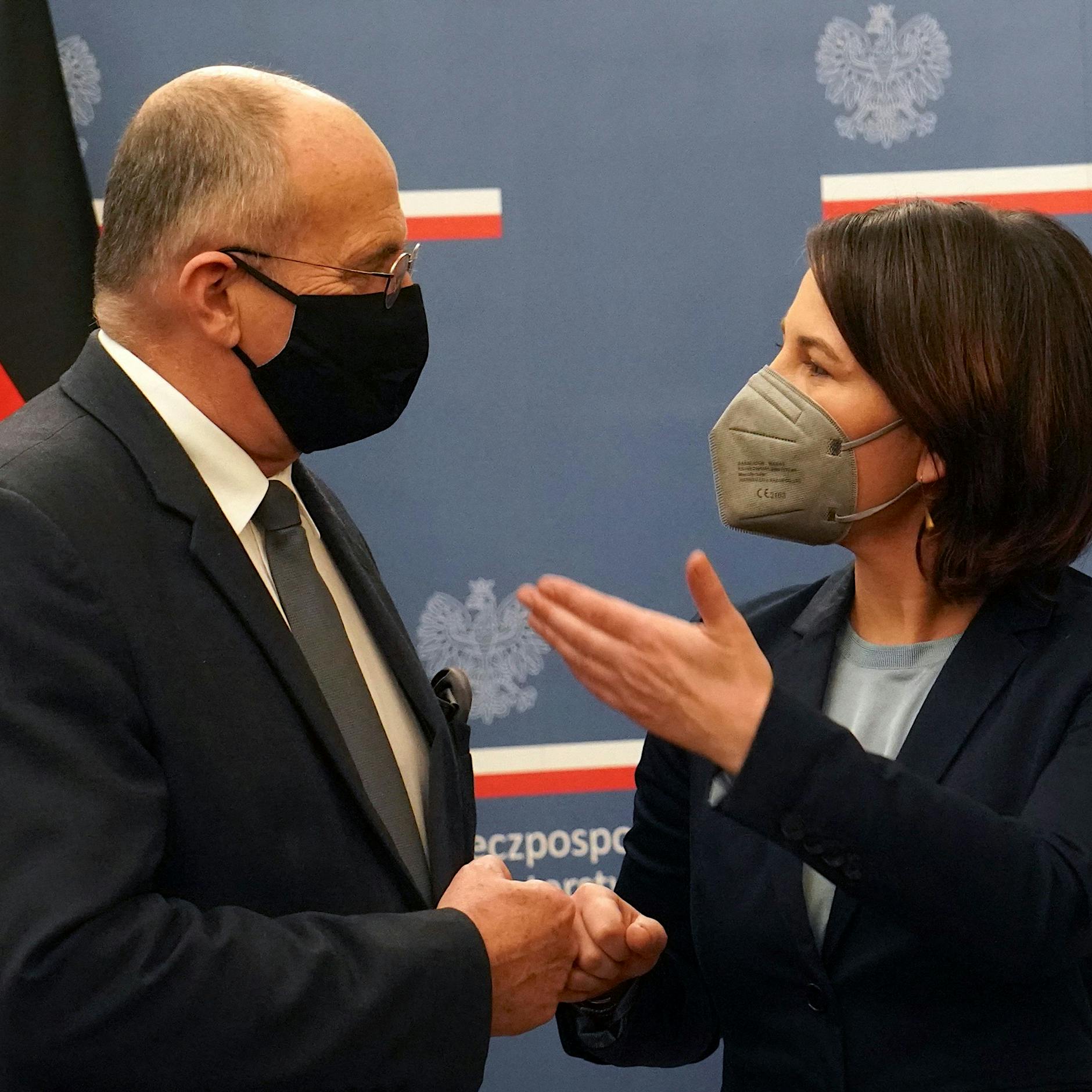 Baerbock hat in Polen keine Scheu vor strittigen Themen