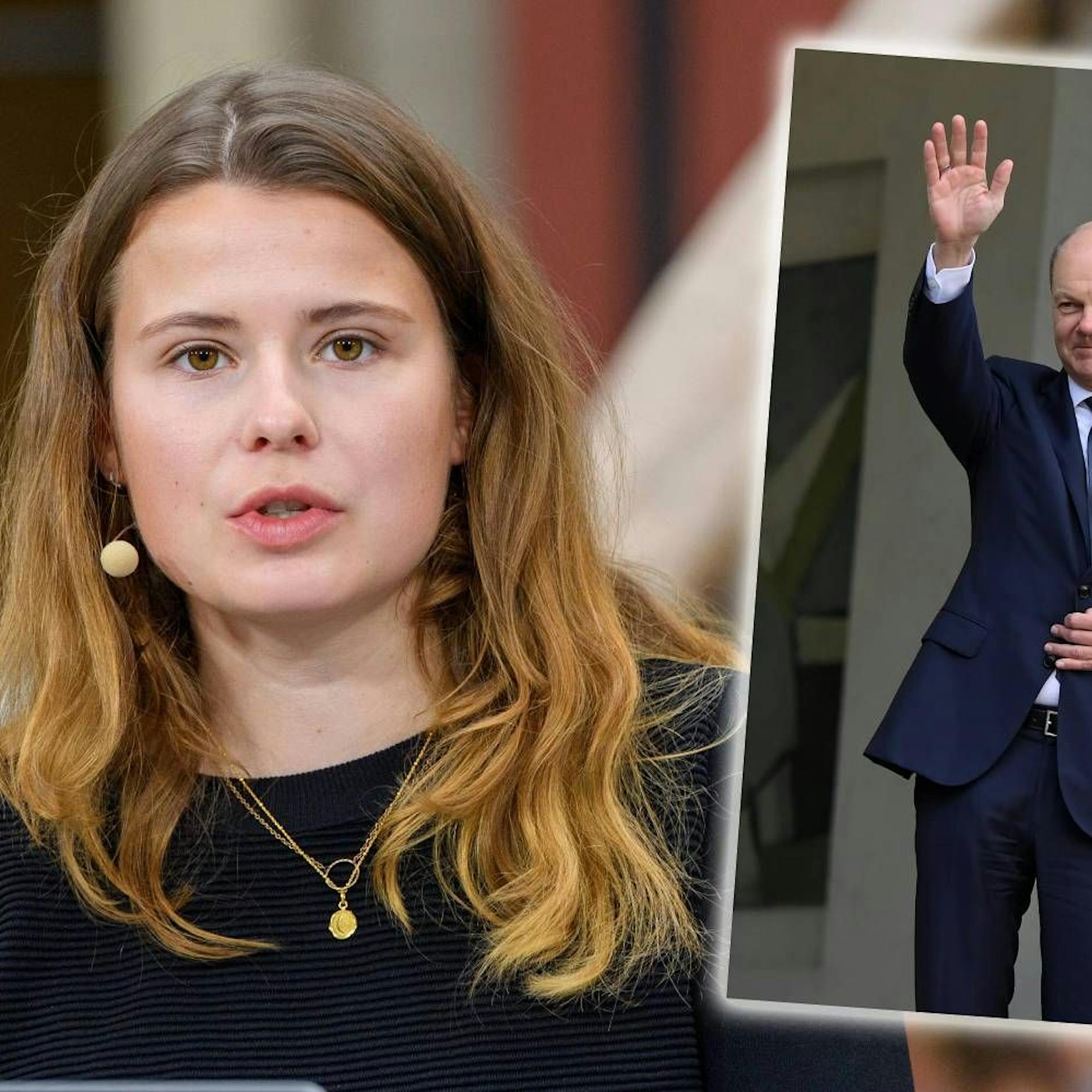 „Zugedröhnte Eskalation“: Klima-Aktivistin Luisa Neubauer geht Kanzler Olaf Scholz scharf an