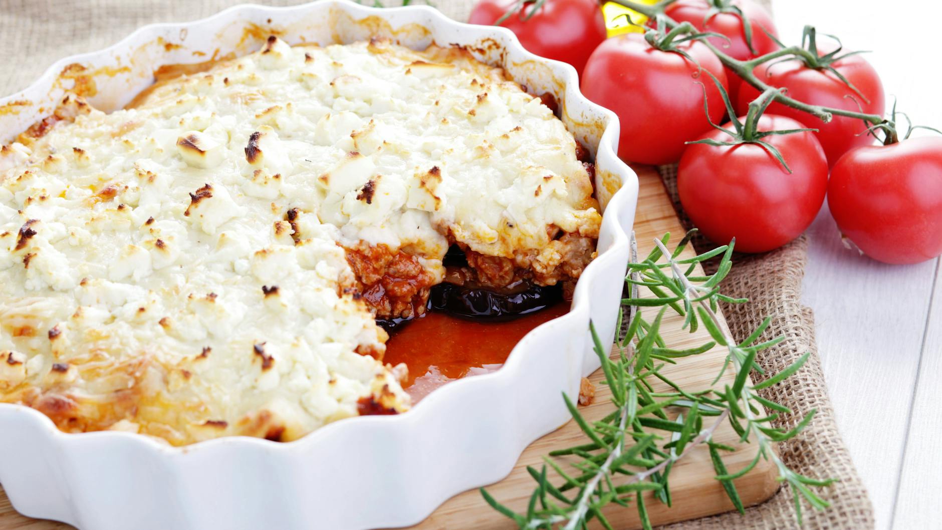 Lecker und leicht: der mediterrane Auflauf mit Schweinefilet