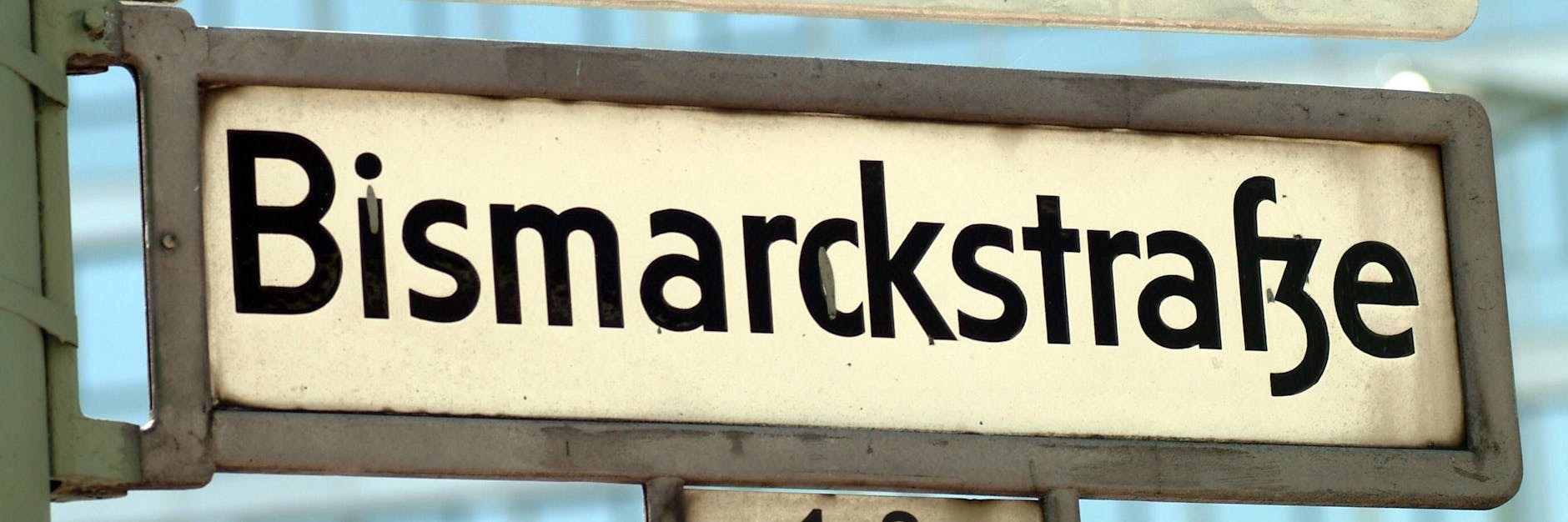 Auch die Bismarckstraße taucht in der Studie über Straßennamen mit antisemitischen Bezügen auf.
