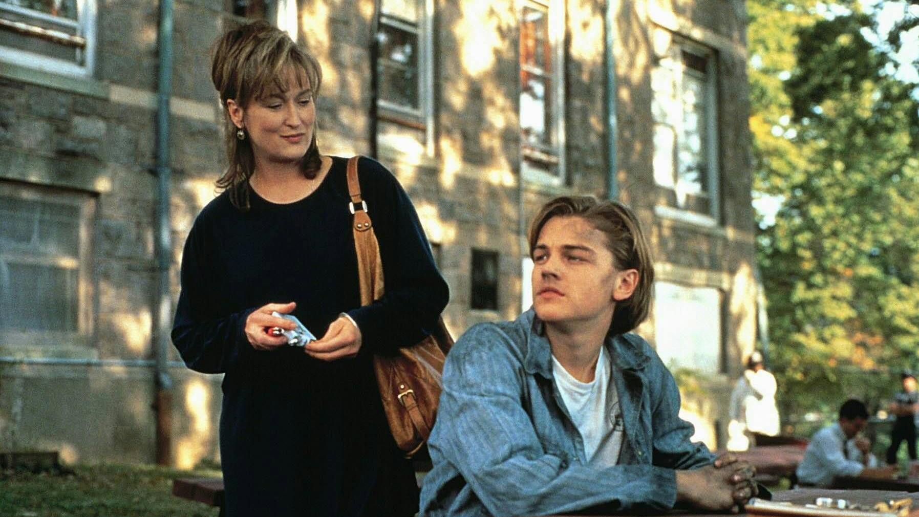 Meryl Streep und Leonardo Dicaprio in einer Szene in „Marvins Töchter“, 1996. 