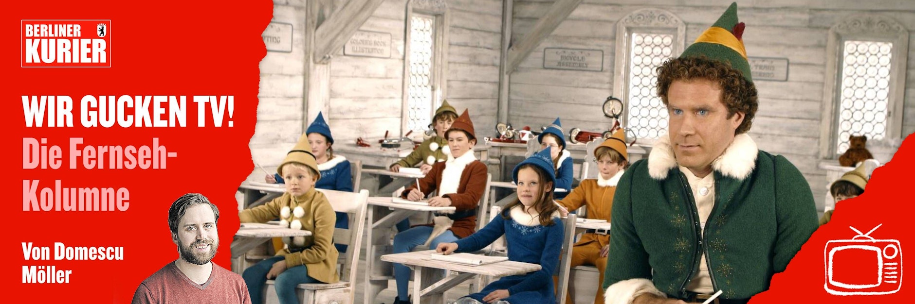 Will Ferrell im Film „Buddy - Der Weihnachtself“.