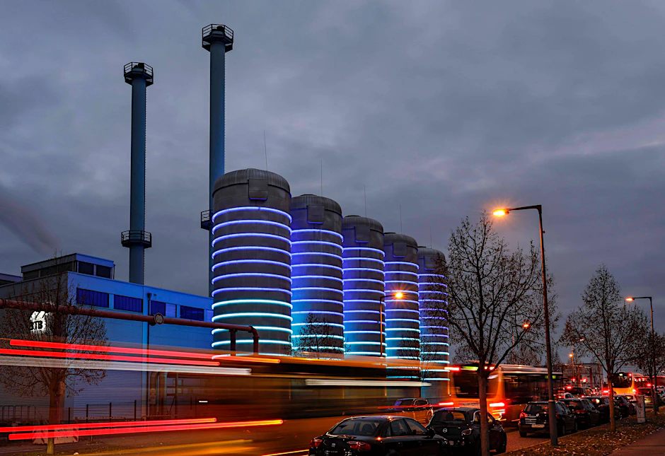 Das BTB-Kraftwerk Adlershof.