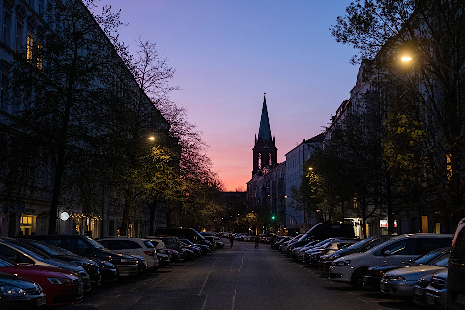 Die Gethsemanekirche in Prenzlauer Berg