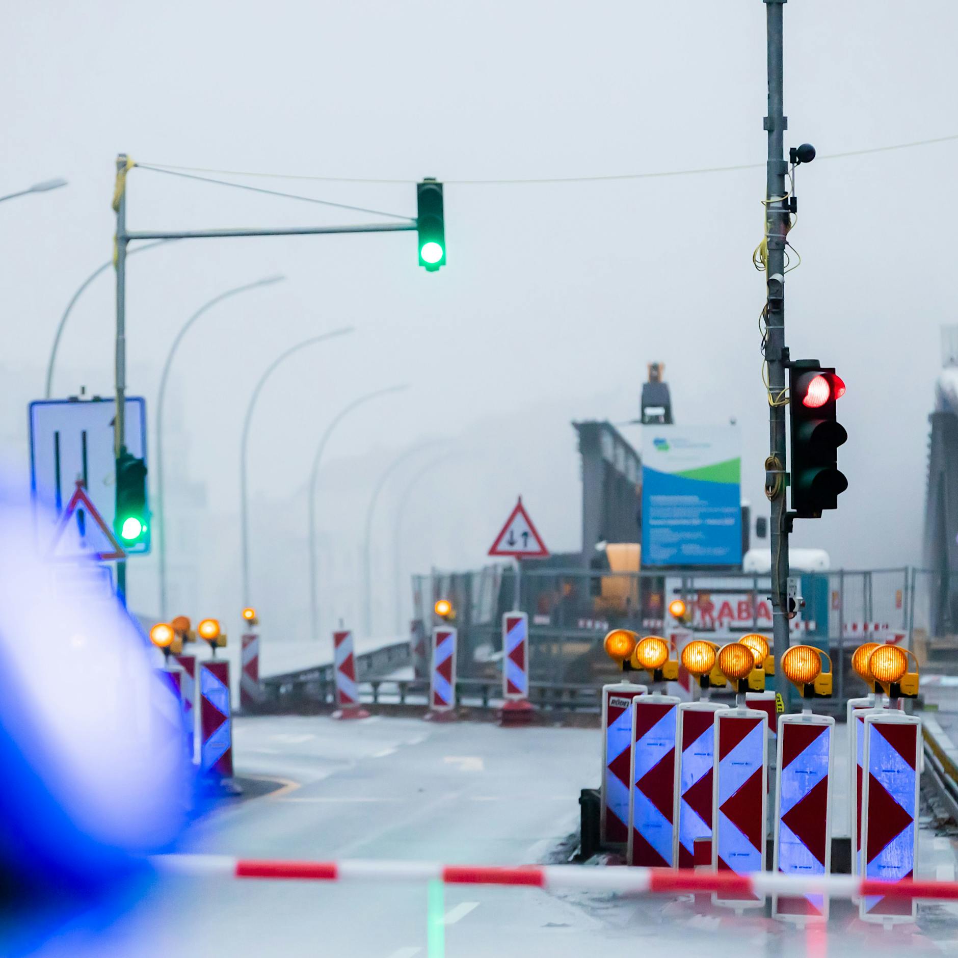 Elsenbrücke eingeschränkt für Autos offen