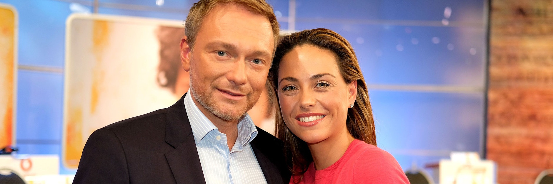 Christian Lindner und Franca Lehfeldt schmieden Hochzeitspläne.