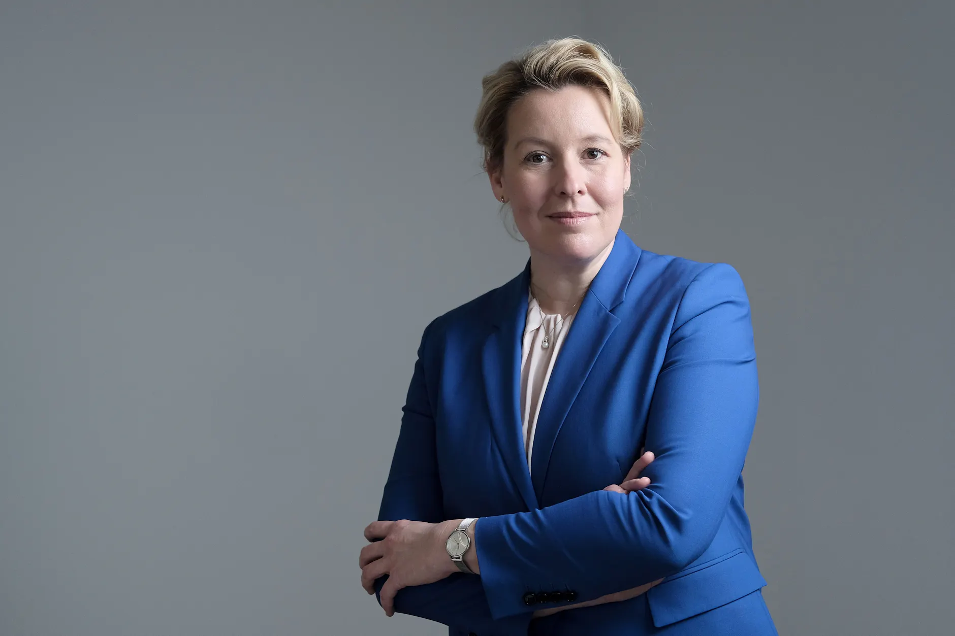 Franziska Giffey (SPD) will sich am 21. Dezember zur Regierenden Bürgermeisterin wählen lassen.