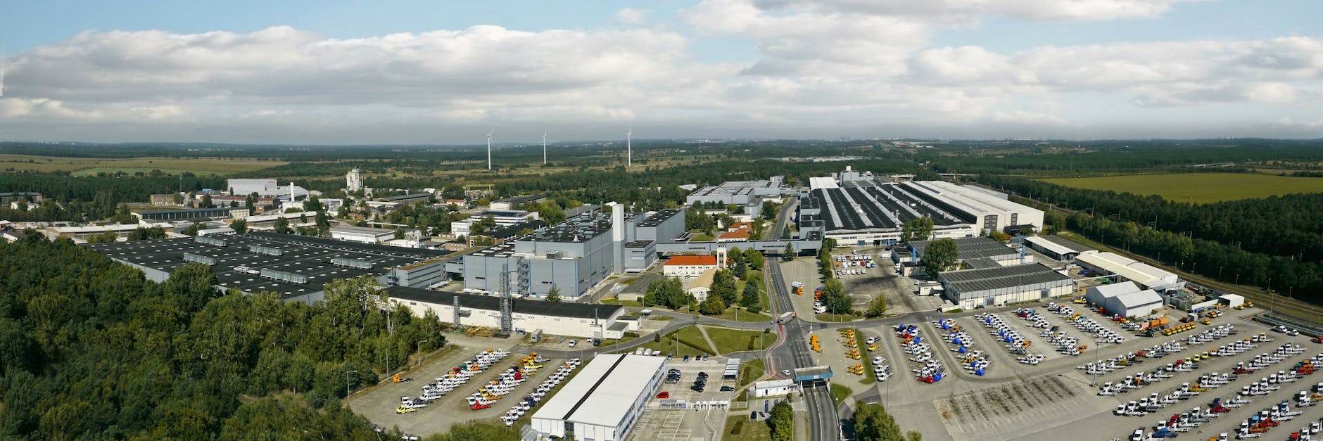 Im Mercedes-Werk Ludwigsfelde werden täglich um die 200 „Sprinter“ gebaut.