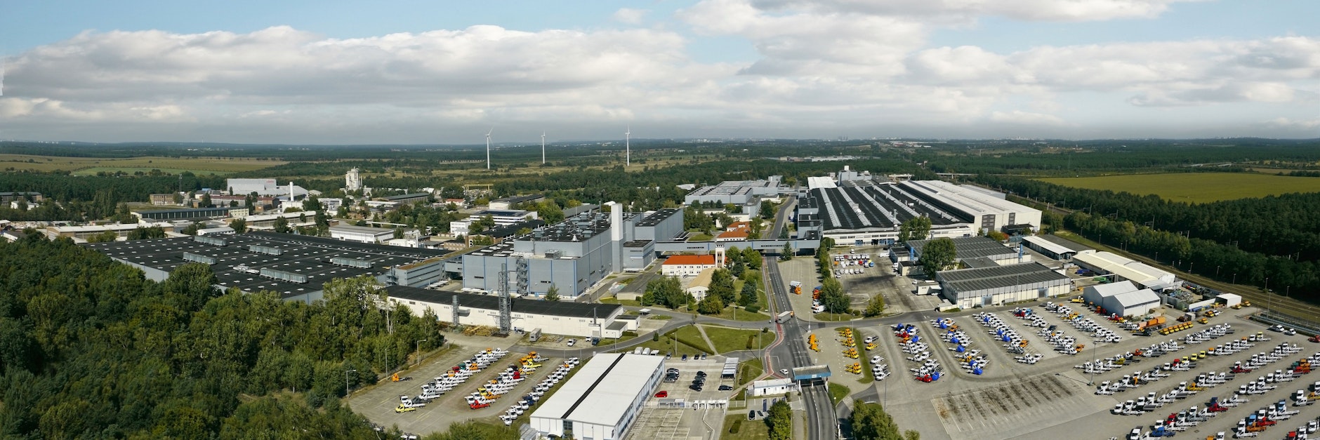 Im Mercedes-Werk Ludwigsfelde werden täglich um die 200 „Sprinter“ gebaut.