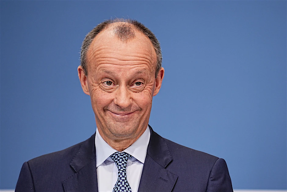Endlich am Ziel: Friedrich Merz nach der Bekanntgabe der Ergebnisse der CDU-Mitgliederbefragung. Er soll nach dem Willen der Basis neuer Parteivorsitzender werden.