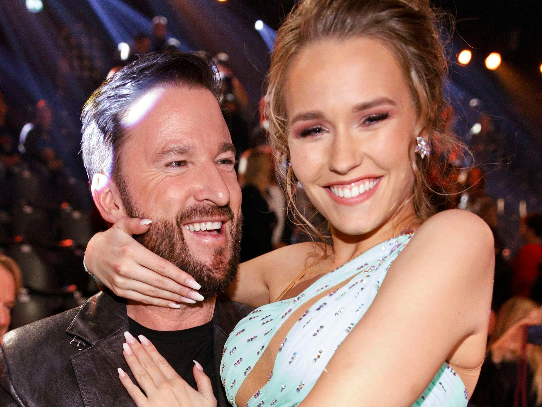 Michael Wendler mit Laura Müller.