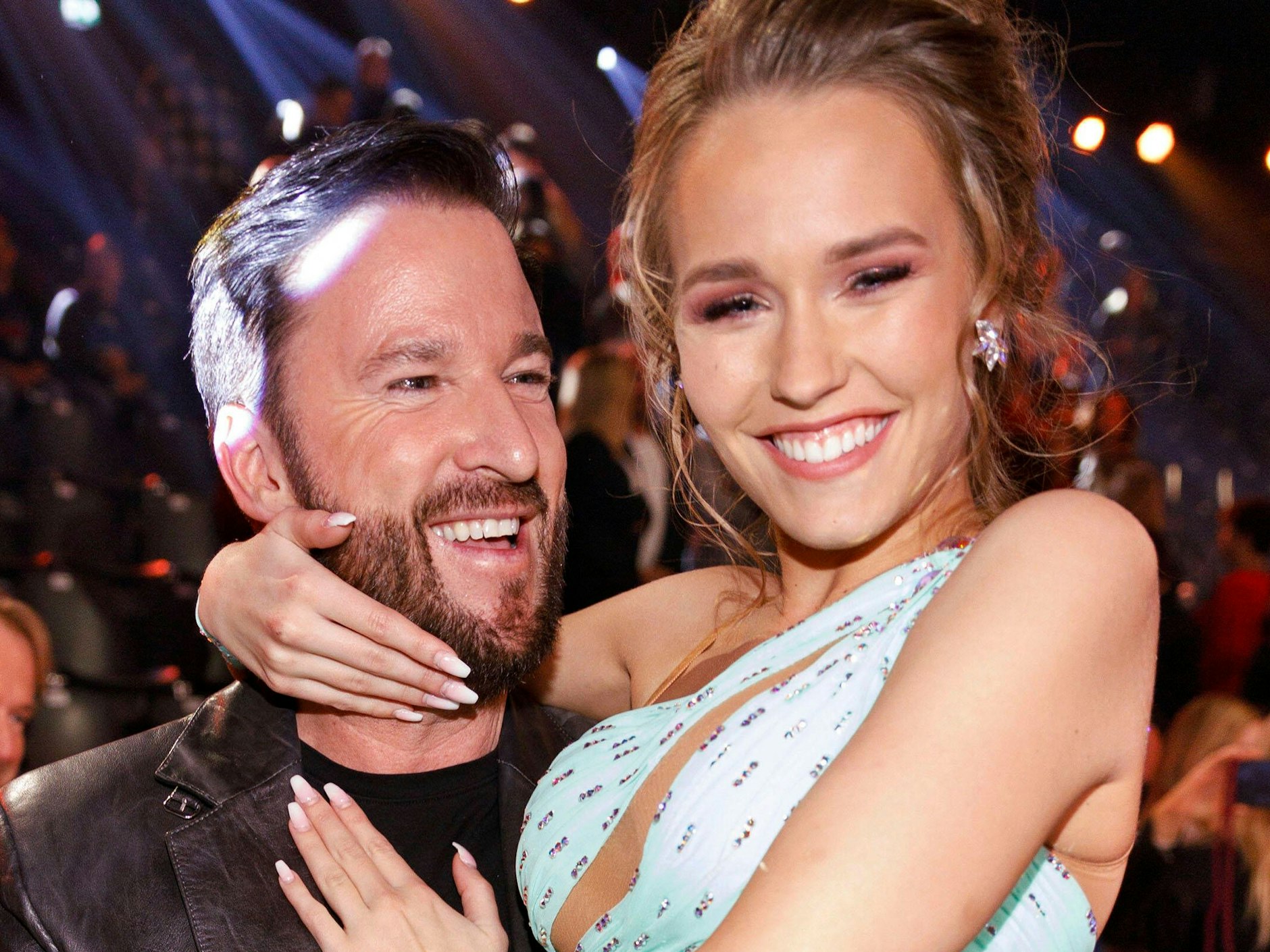 Michael Wendler mit Laura Müller.