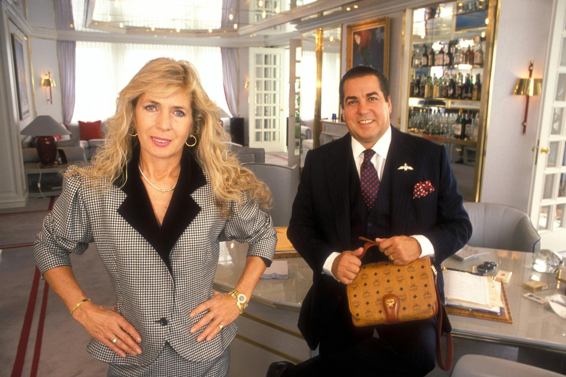 1988: Da lief es noch äußerst gut für den MCM-Gründer Michael Cromer und seine Gattin Mara.