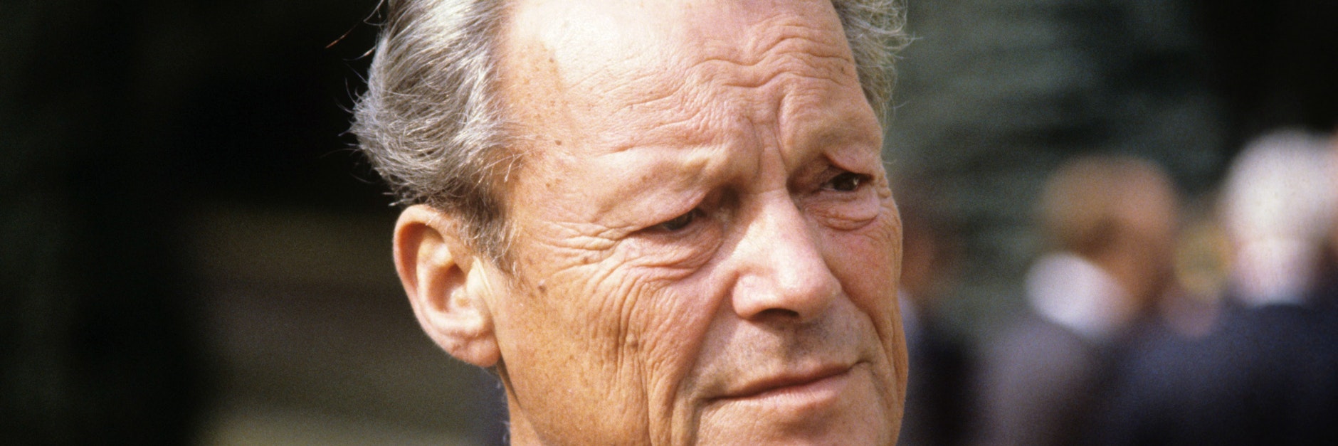 Willy Brandt (SPD) war von 1969 bis 1974 Bundeskanzler.