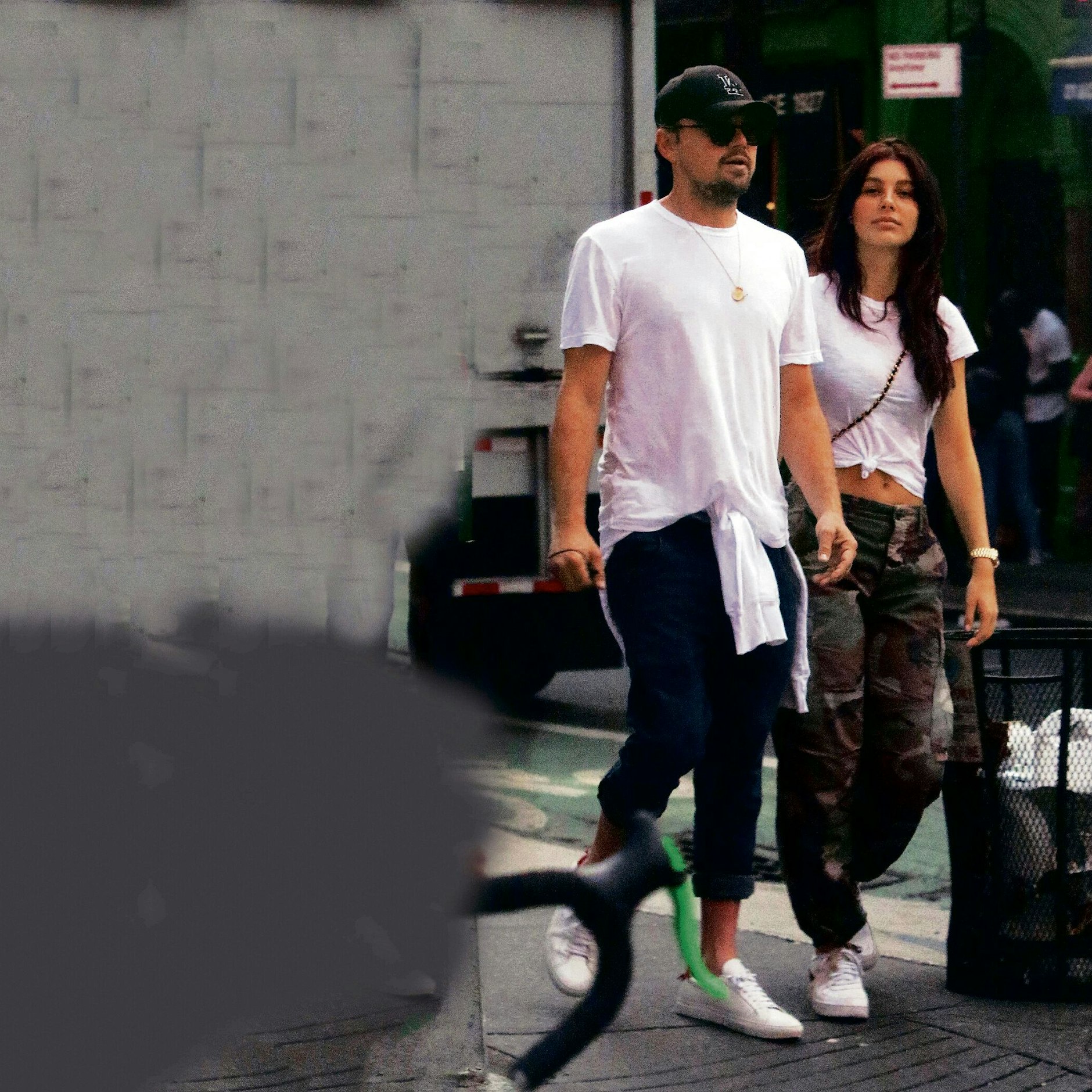 Leo DiCaprio it seiner Lebensgefährtin Camila Morrone