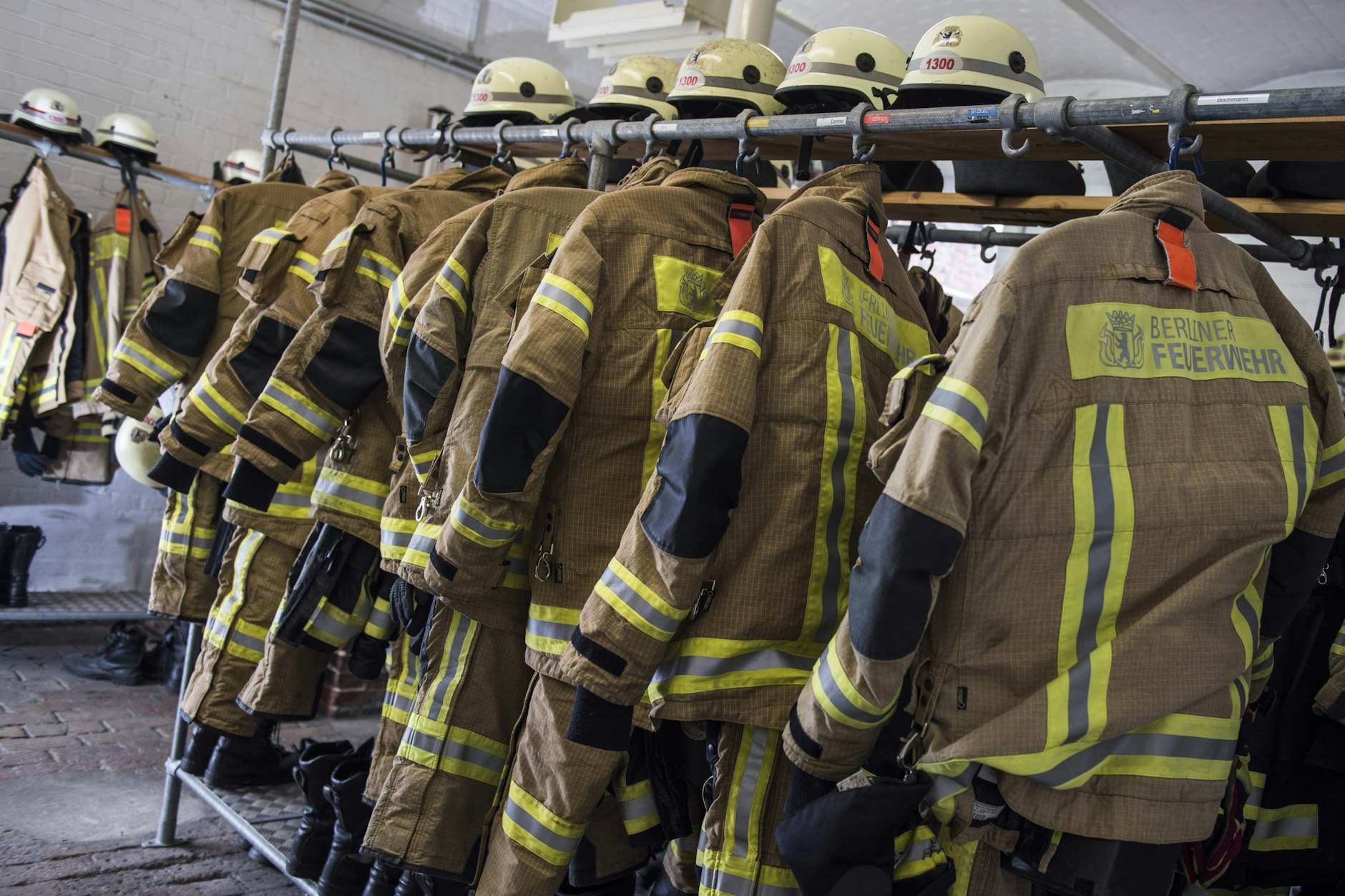 Schutzkleidung der Berliner Feuerwehr