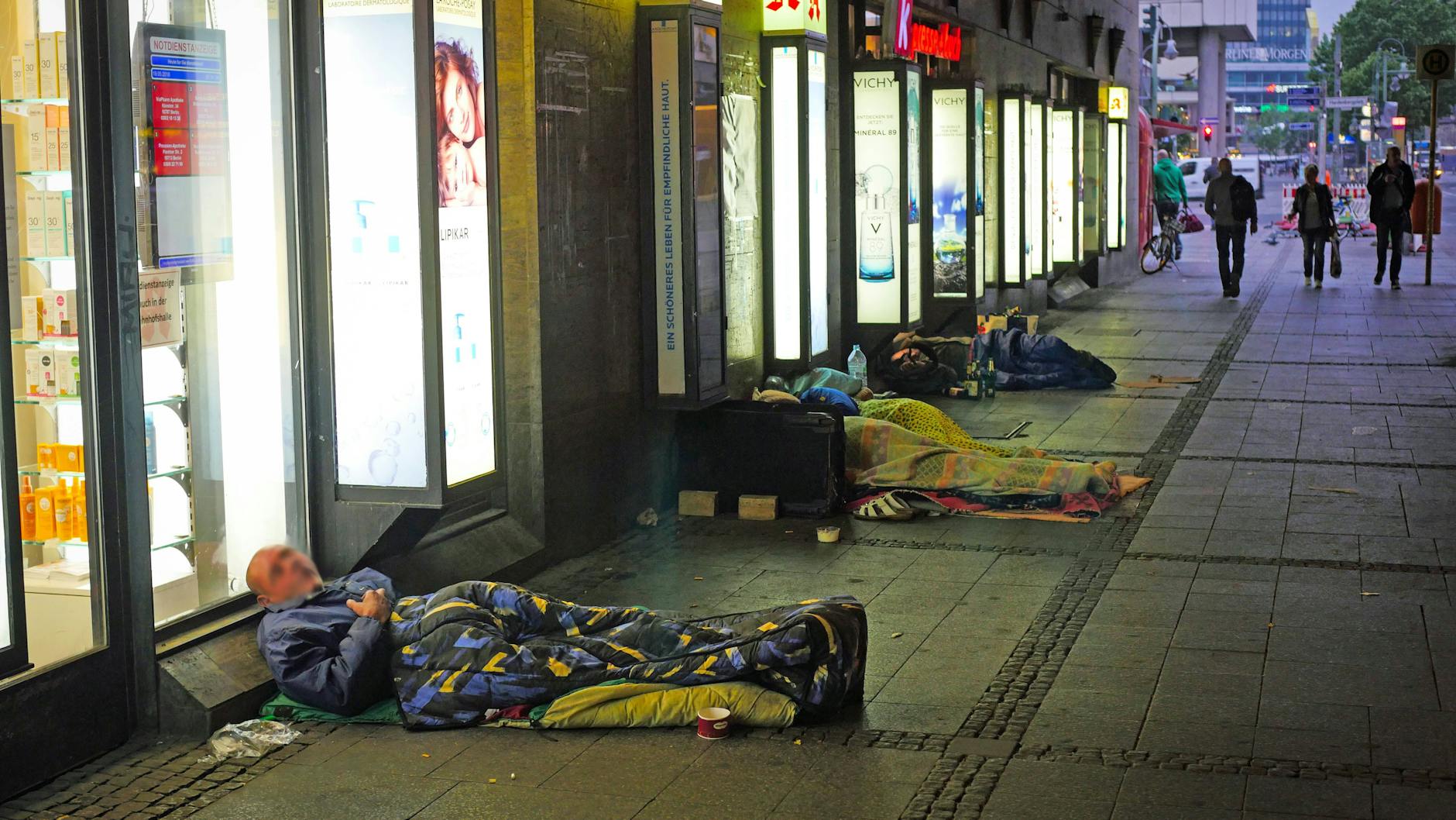 Berlin: Bei der letzten Erhebung im Januar 2020 wurden etwa 2000 wohnungslose Menschen gezählt (Symbolbild).
