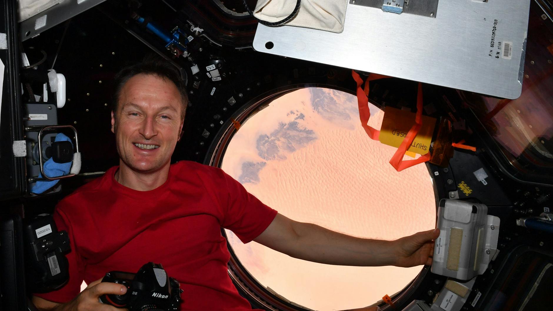 Matthias Maurer verbringt Weihnachten an Bord der ISS.