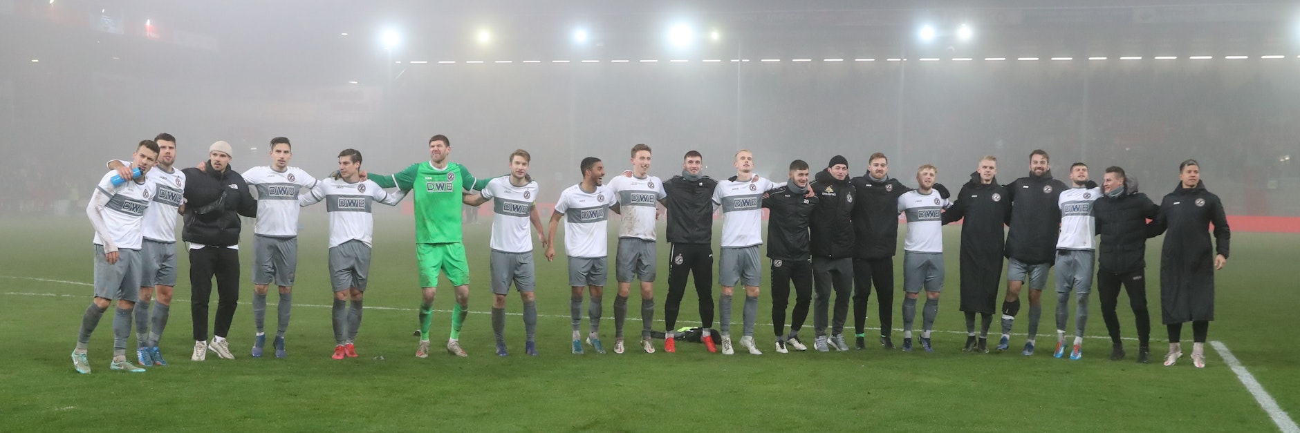 Es grüßt von ganz oben auf dem Platz an der Sonne: Der Winterpausenmeister BFC Dynamo, der Platz eins nicht mehr hergeben will.&nbsp;&nbsp;