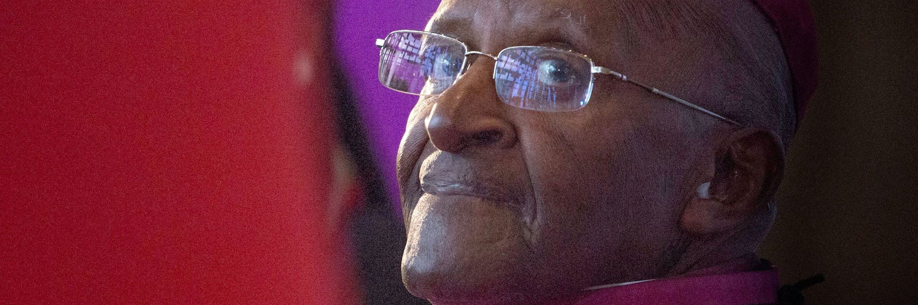 Der südafrikanische Friedensnobelpreiträger und frühere Ezbischof von Kapstadt, Desmond Tutu