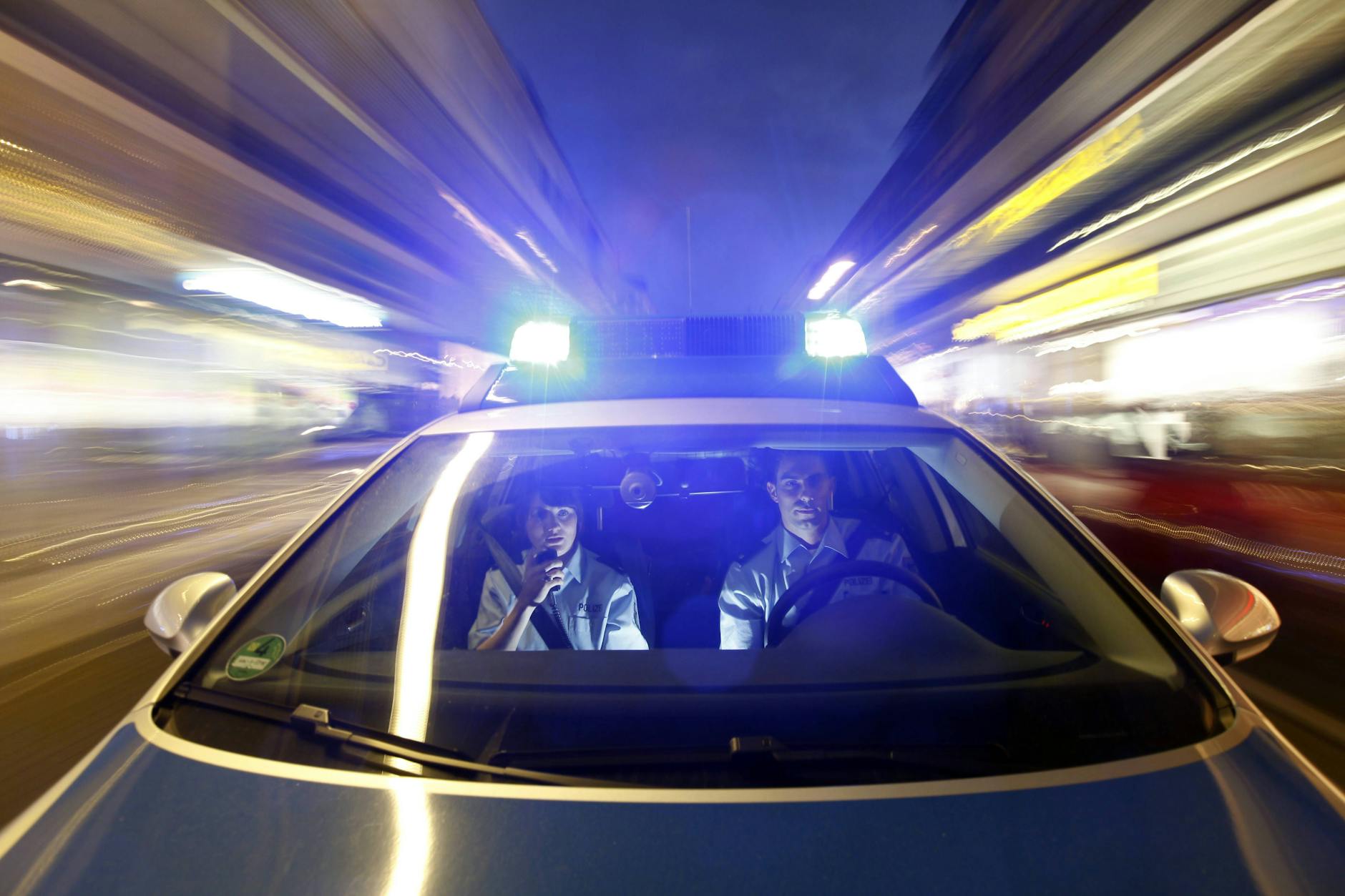 Auf Berlins Straßen ging es in der zurückliegenden Woche wie im Film zu.
