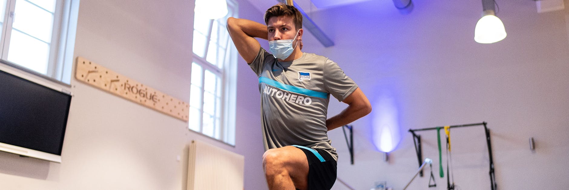 Herthas Neuzugang Fredrik Andre Björkan muss erstmal in Quarantäne.