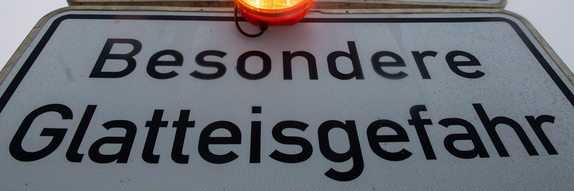 Die Meteorologen warnen vor Glatteis.&nbsp;