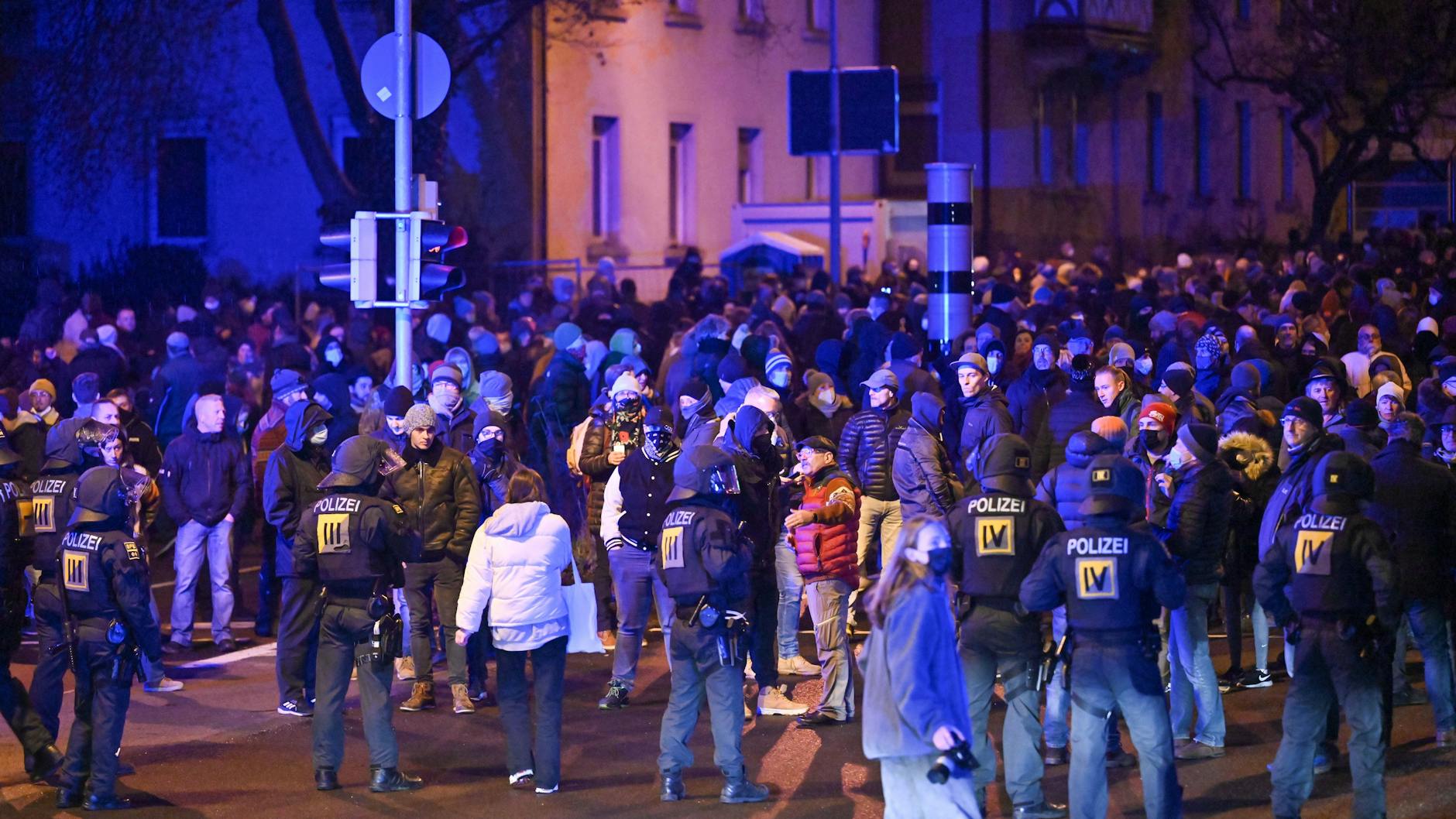Demo in Ravensburg (Baden-Württemberg) 