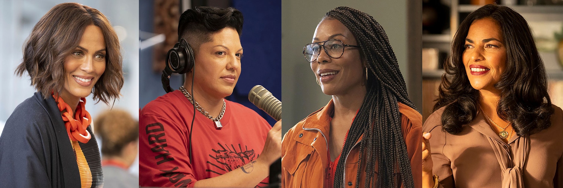 Diversität bei „Sex and the City“: Nicole Ari Parker, Sara Ramirez, Karen Pittman and Sarita Choudhury (v.L.)
