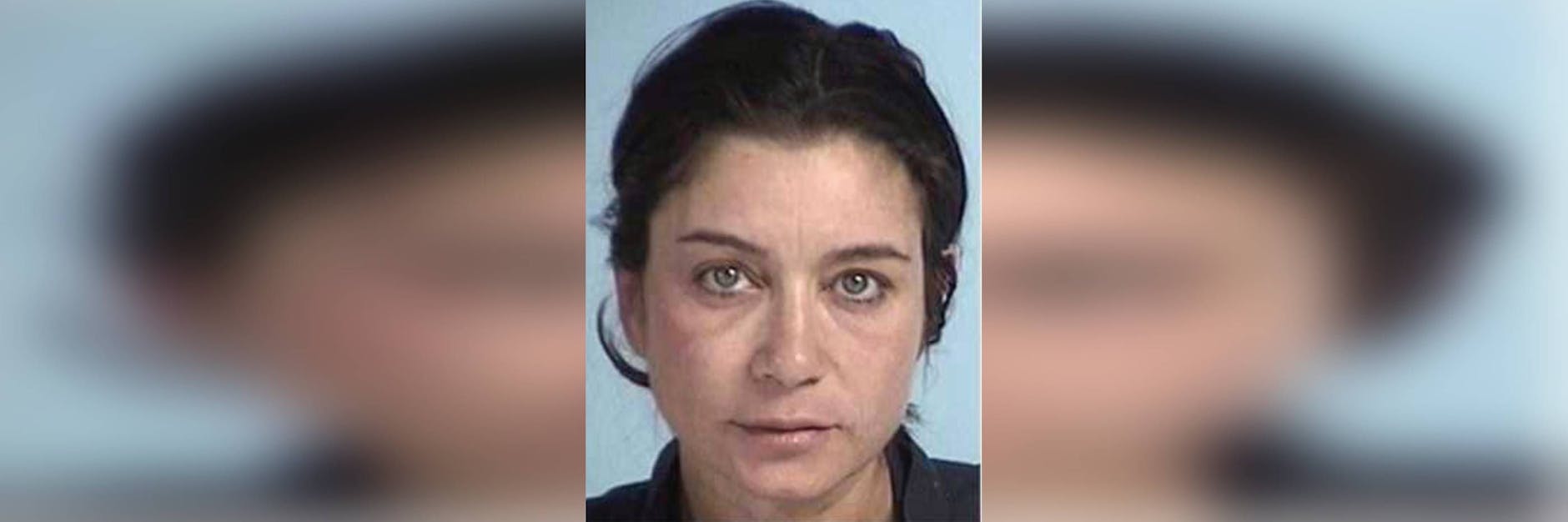 Das Ex-Playmate Patricia Cornwall nach der Verhaftung.