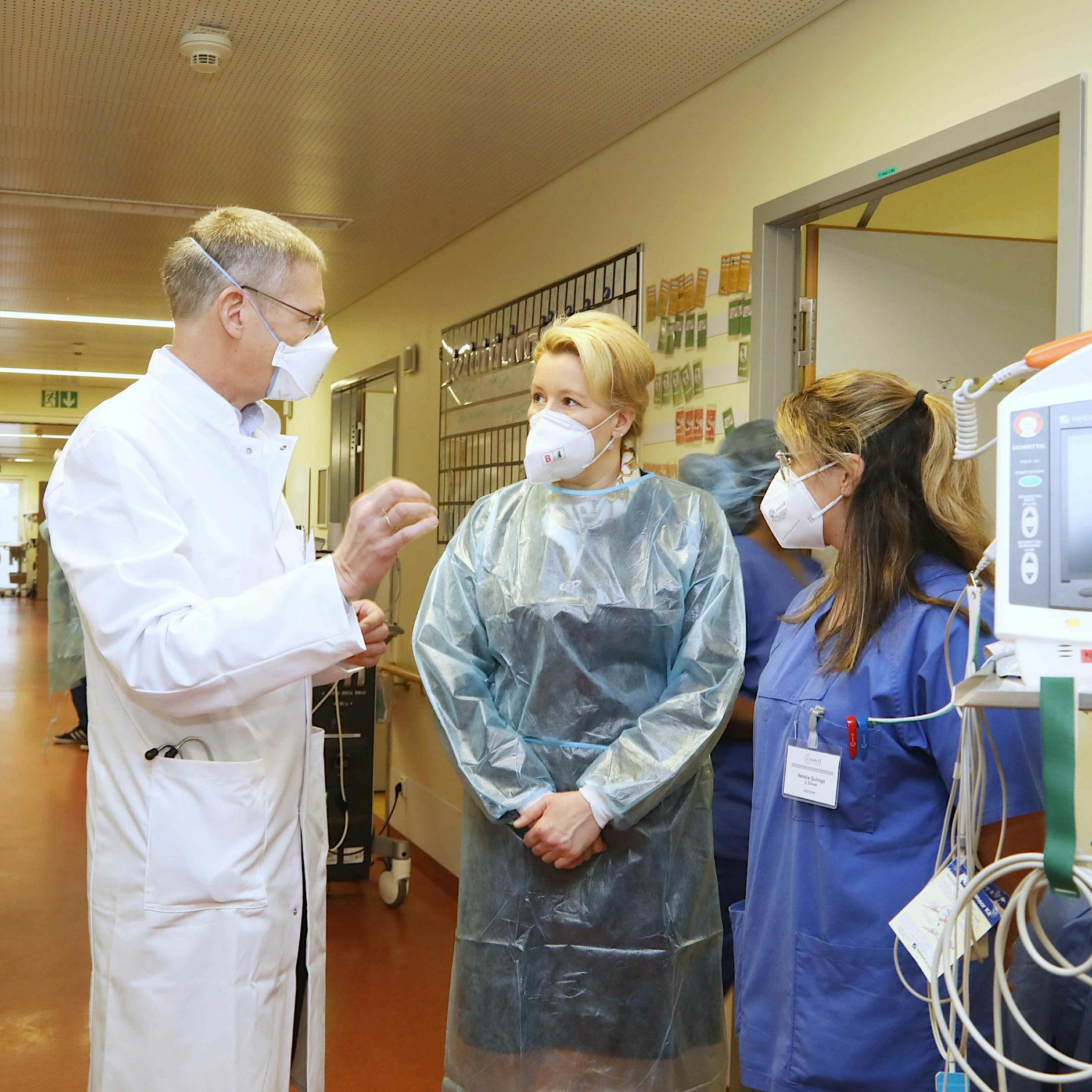 Berliner Corona-Politik: Giffey macht Charité zur Chefinnensache