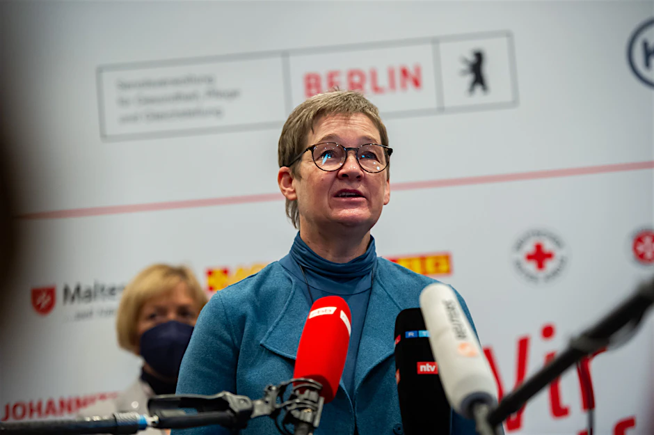 Berlins Gesundheitssenatorin Ulrike Gote (Grüne)
