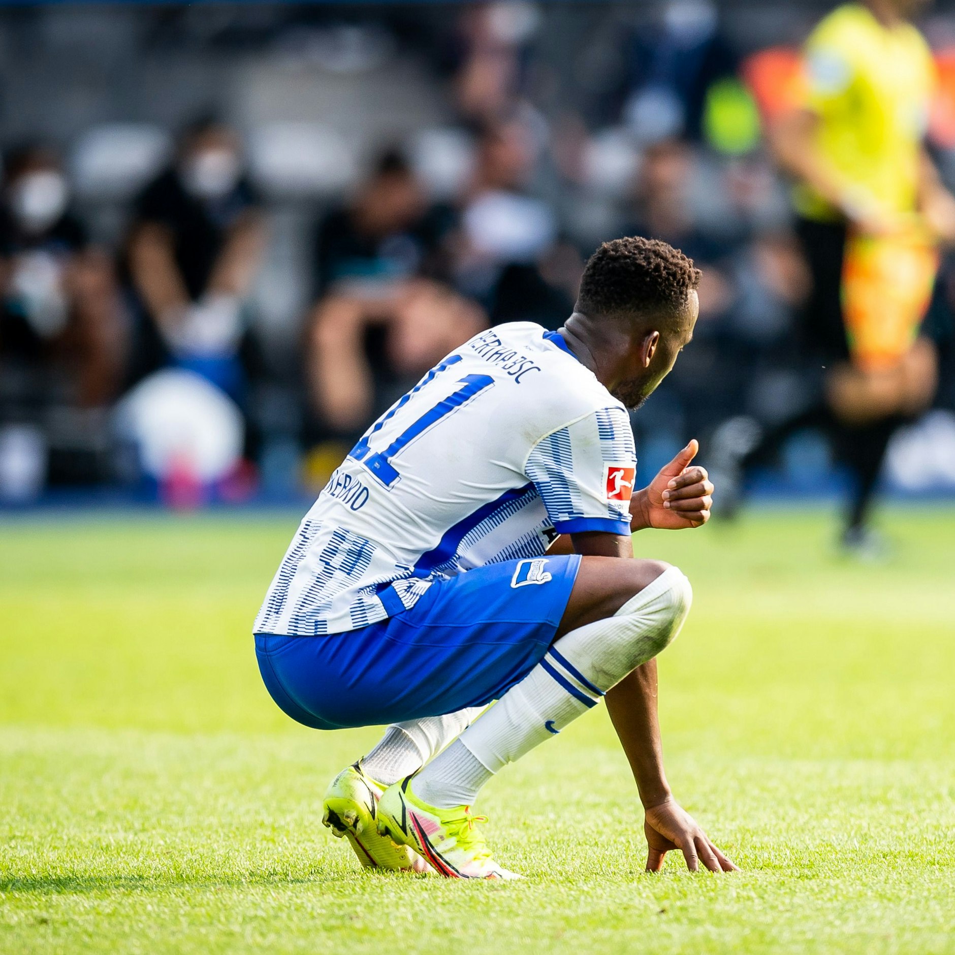Herthas Dodi Lukebakio konnte von der Gehaltsliste erstmal gestrichen werden, er wurde bis Saisonende an Wolfsburg ausgeliehen.