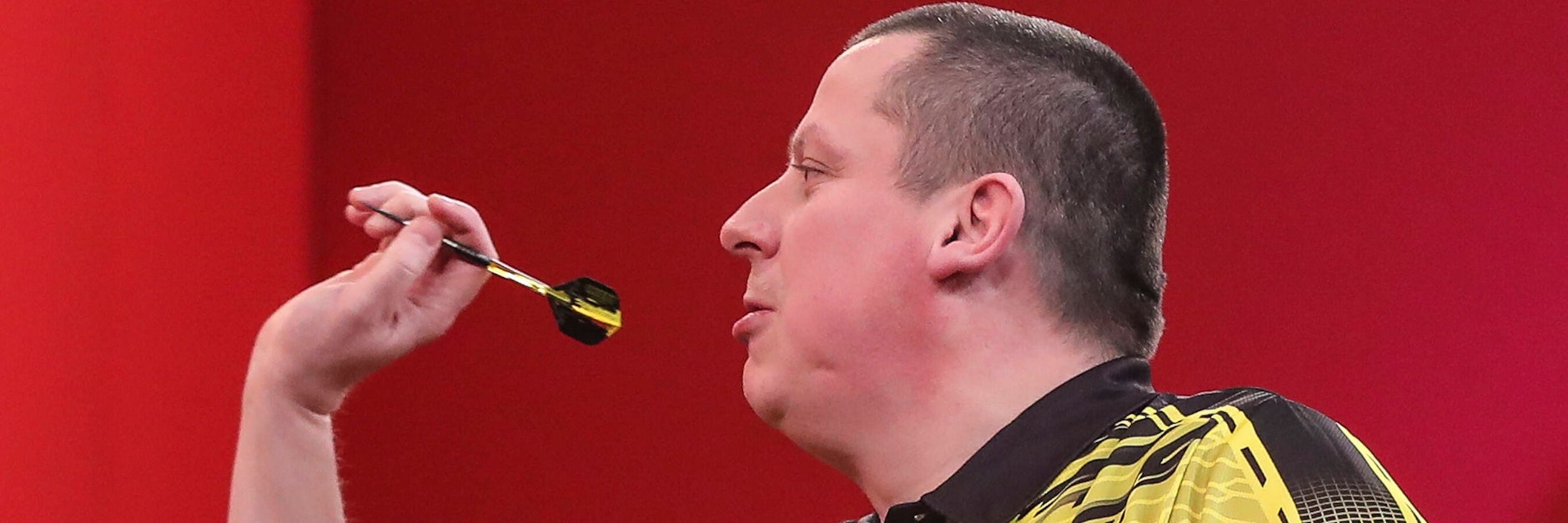 Als vierter Darts-Profi positiv auf Corona getestet: Dave Chisnall&nbsp;