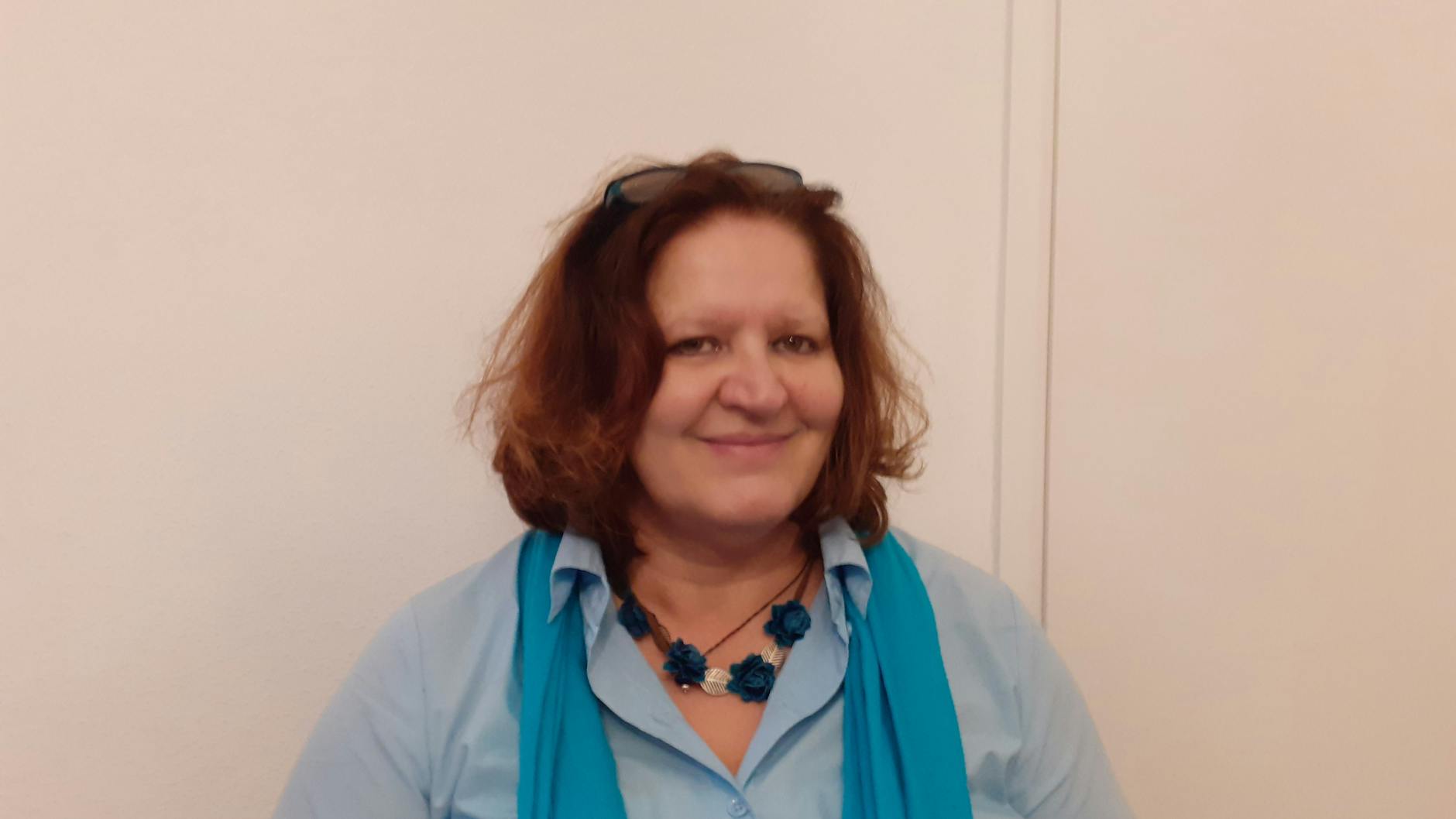 Petra Lebelt ist Pflegegruppenleiterin im ambulanten Pflegedienst FÖV, der ältesten Sozialstation in Berlin-Spandau.