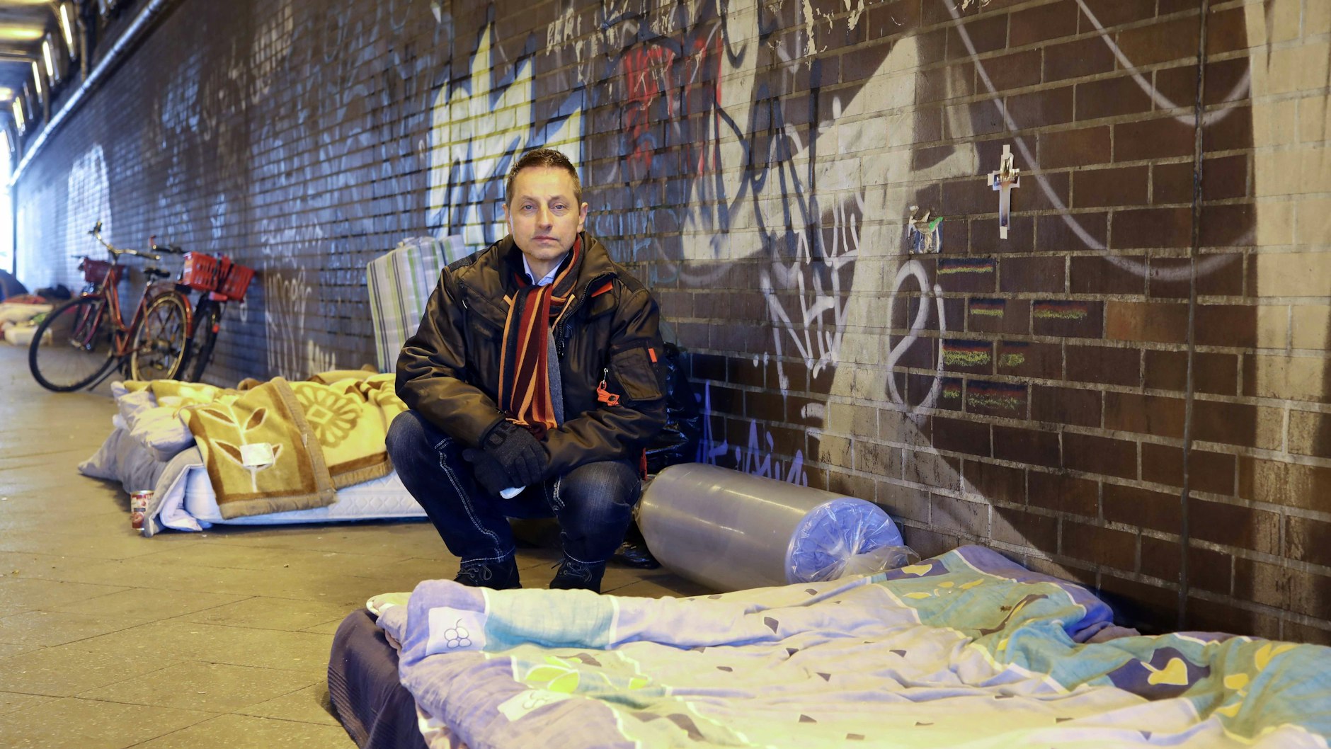 Thomas de Vachroi ist Armutsbeauftragter und sorgt sich vor allem um die Obdachlosen in der Corona-Krise.